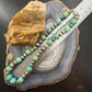 Carolyn Pollack Sterling Silver Navajo Pearl & Turquoise Beads 16"-18" Necklace For Women