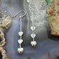 Sterling Silver 3 Hearts Fashion Dangle Earrings For Women