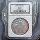 2006 US 1.0oz .999 Fine American Silver Eagle NGC MS69 #225