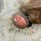 Carolyn Pollack Sterling Silver Oval Rhodonite Decorated Ring Variety of Sizes