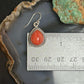 Sterling Silver Southwestern Style Teardrop Spiny Oyster Dangle Earrings For Women