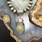 Sterling Silver Southwestern Style Pink Conch & Turquoise Pendant For Women #1