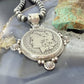 Genuine 90% Silver 1882 US Morgan Dollar Decorated Unisex Pendant