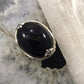 Carolyn Pollack Sterling Silver Large Oval Black Onyx Ring Size 6.5 For Women