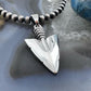 Sterling Silver Southwestern Style Shiny Arrowhead Unisex Pendant