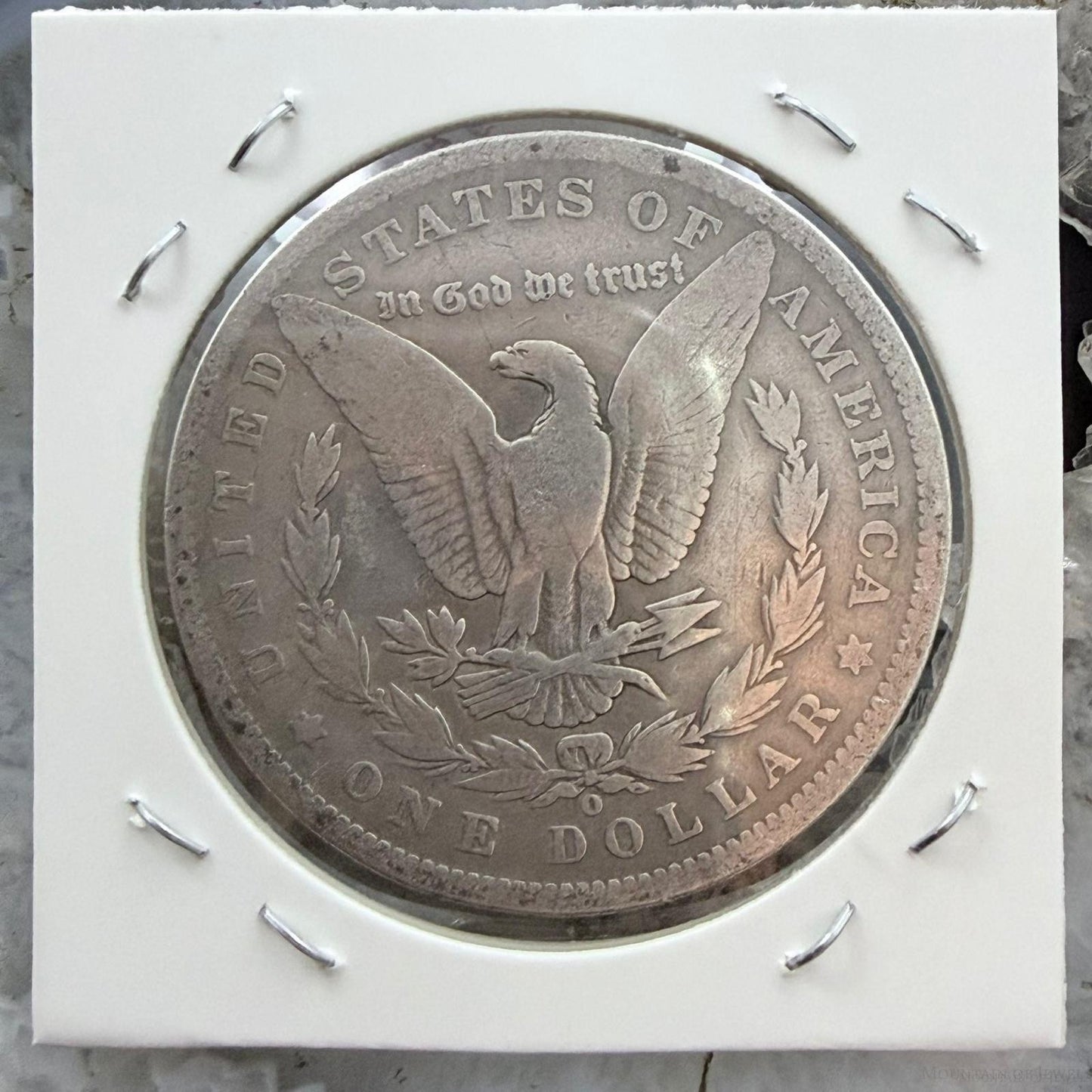 US 1889-O 90% Morgan Silver Dollar G-VG #122125-7GH