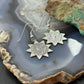 Carolyn Pollack Southwestern Style Sterling Silver Sun w/Swirl Engraved Dangle Earrings