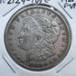 1921 US 90% Morgan Silver Dollar F-VF #102124-2GE