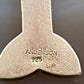 Vintage Signed Anderson Sterling Silver Overlay Celtic Cross Unisex Pendant