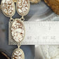 Sterling Silver Southwestern Style Oval Wild Horse Lariat 23.5" Necklace For Women