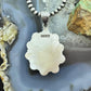 Sterling Silver Southwestern Style Large Turquoise Decorated Pendant For Women