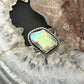 Sterling Silver Southwestern Style Natural Shape Opal Ring Size 7.25 For Women #1