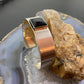 Signed Native American Sterling Silver Square Onyx Bracelet For Women