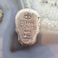 2 Troy Ounces of .999 Fine Silver Decorated Skull #PX.EO