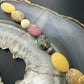 Carolyn Pollack Sterling Silver Multistone Magnetic Clasp 20" Necklace For Women