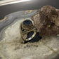 Carolyn Pollack Sterling Silver Oval Druzy Quartz Decorated Ring Size 9.5 For Women