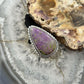 Sterling Silver Southwestern Style Teardrop Stichtite Ring Size 7 For Women