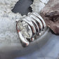 Sterling Silver Electroform Abstract Fashion Ring For Women, Taxco Mexico
