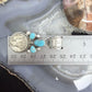Genuine 1941 90% Silver Mercury Dime Coin Mohave Turquoise Unisex Pendant