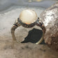 Carolyn Pollack Southwestern Style Sterling Silver Oval Mother of Pearl Ring For Women