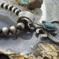 Eva & Linberg Billah Native American Sterling Silver Turquoise Unisex Naja Pendant #2
