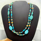 Carolyn Pollack Turquoise & Multi Stone Beaded 36" Necklace For Women