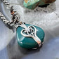 Carolyn Pollack Sterling Silver Wide Pear Jadeite Decorated Enhancer Pendant For Women