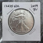US 2019 1.0 Troy Ounce .999 American Eagle BU Condition #12625-6DL