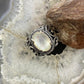 Carolyn Pollack Sterling Silver Oval Mother of Pearl & Quartz Decorated Doublet Ring For Women