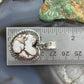 Sterling Silver Southwestern Style Wild Horse Heart Pendant For Women