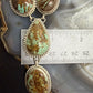 Sterling Silver Southwestern Style Montezuma Turquoise Lariat 25.5" Necklace For Women