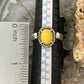 Carolyn Pollack Sterling Silver Oval Yellow Jasper Size 8 Reversible Ring For Women