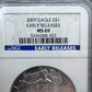 2009 US 1.0oz .999 Fine Silver American Silver Eagle NGC MS69 #3256288-322EX