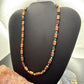 Southwestern Style Copper Navajo Pearl Round &Cylinder w/Multistone 18" Necklace For Women