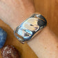 Orville Tsinnie Native American Sterling Silver Wavy Bracelet For Women