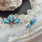 Carolyn Pollack Sterling Silver Teardrop Turquoise Stud Earrings For Women