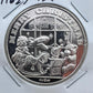 US Merry Christmas One Troy Ounce .999 Pure Silver Round #71625-9DX