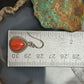 Sterling Silver Southwestern Style Teardrop Spiny Oyster Dangle Earrings For Women