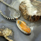 Sterling Silver Southwestern Style Oval Bumblebee Jasper Pendant For Women
