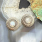 Carolyn Pollack Sterling Silver Round Moonstone Clip-On Stud Earrings For Women