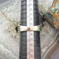 Native American Sterling Silver Ribbon Boulder Turquoise Ring Size 12 For Men
