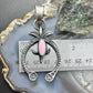 Eva & Linberg Billah Native American Sterling Silver Pink Conch Naja Pendant For Women