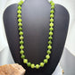 Sterling Silver Southwestern Style Peridot Beads & Small Moonstone Necklace For Women