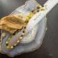 Sterling Silver Amber Beaded 17" and 18" Necklace For Women