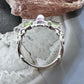 Carolyn Pollack Sterling Silver Multi Gemstone Fancy Decorated Ring For Women