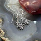Sterling Silver Filigree Hamsa Fashion Dangle Earrings For Women