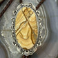 Sterling Silver Southwestern Style Oval Picture Jasper Decorated Bolo Tie For Men