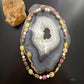 Carolyn Pollack Sterling Silver Multistone Magnetic Clasp 20" Necklace For Women