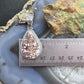Native American Sterling Silver Teardrop Wild Horse Decorated Pendant For Women