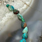 Sterling Silver Natural Turquoise Beads 7" Bracelet For Women